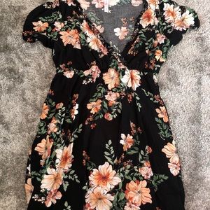 Floral mini dress